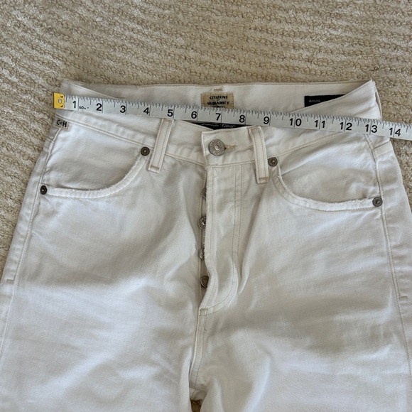 Cream Wide-Leg Pants - Picture 2 of 6